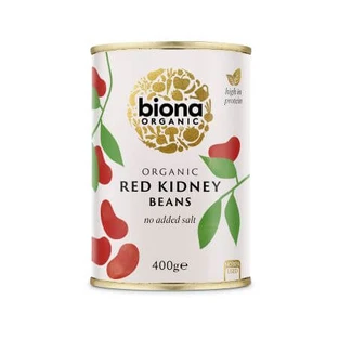 Ekologiczna fasola czerwona Kidney, puszka, 400 g, Biona