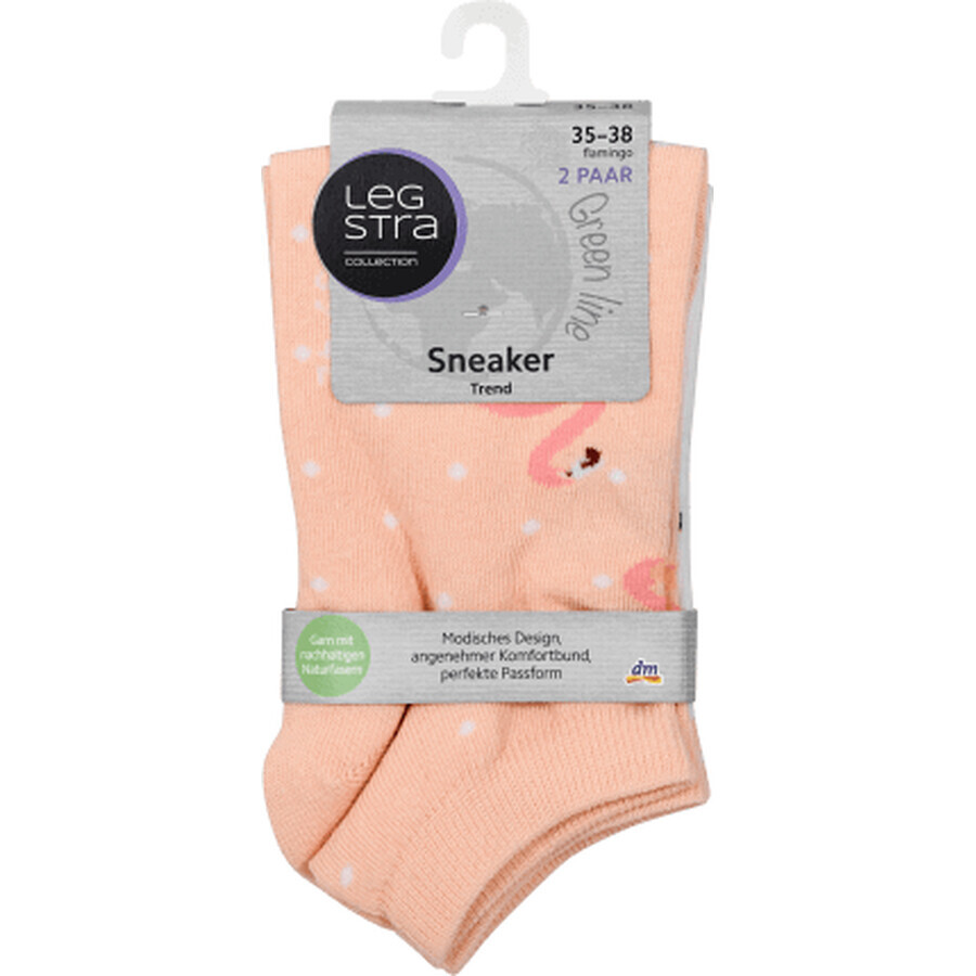 Legstra Sport sokken flamingo 35-38, 1 stuk