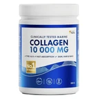 Poudre d'hydrolysat de collagène de poisson marin de type 1 et 3 10 000 mg, 300 g, Swedish Nutra