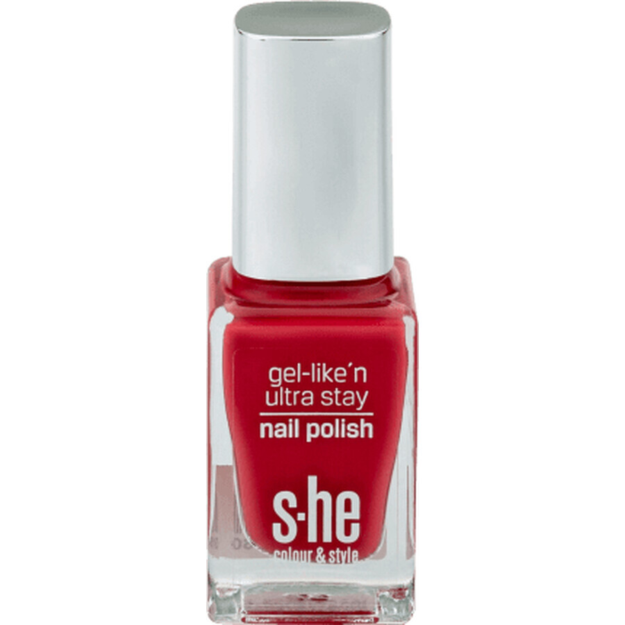 She colour&amp;style Gel-like'n ultra stay nagellak 322/450, 10 ml