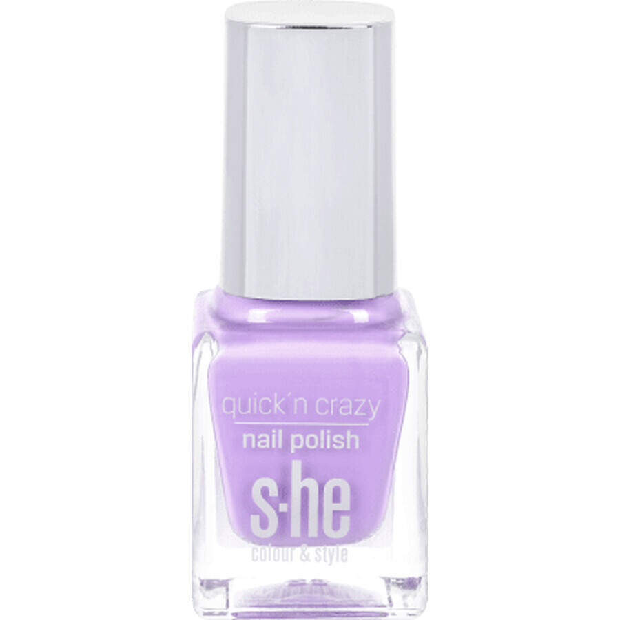 She colour&amp;style Quick'n crazy nagellak 323/815, 7 ml