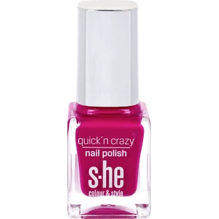 She colour&style Ojă quick'n crazy 323/818, 7 ml