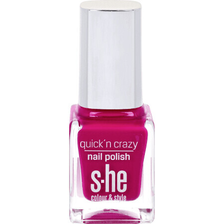 She colour&style Ojă quick'n crazy 323/818, 7 ml