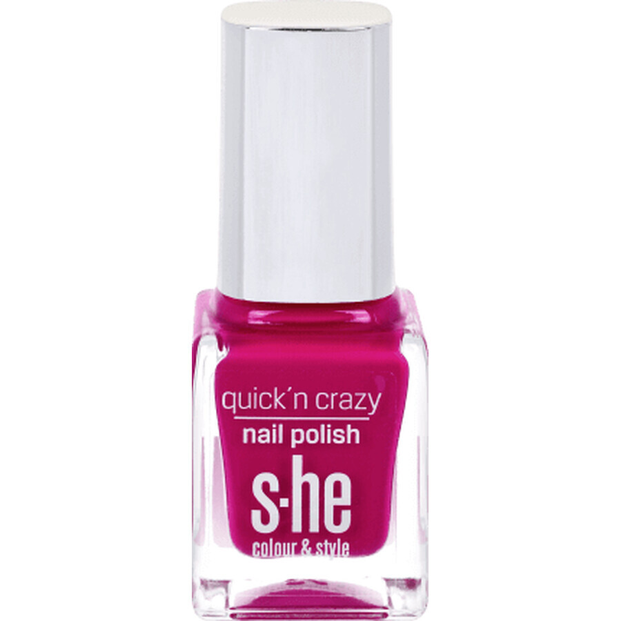 She colour&style Ojă quick'n crazy 323/818, 7 ml