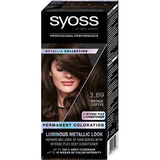 Syoss Colour Trwała farba do włosów 3-89 Brązowa Miedź, 1 szt.
