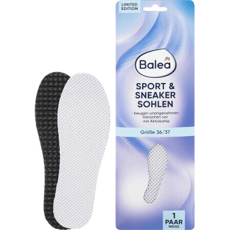 Balea witte sportpanty 36/37, 2 stuks