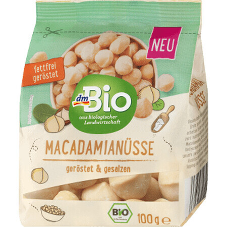 DmBio Roasted Macadamia Nuts, 100 g