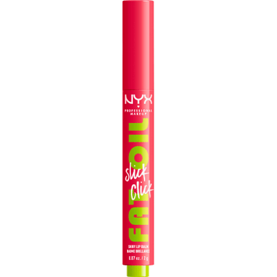 Nyx Professionele MakeUp Lipgloss Vetolie Stick Click 10 Dubbele Tik, 1 st