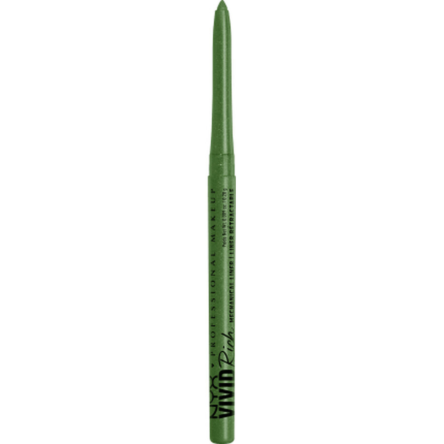 Nyx Professional MakeUp Vivid Rich creion de ochi mecanic 09 It's Giving Jade, 0,28 g