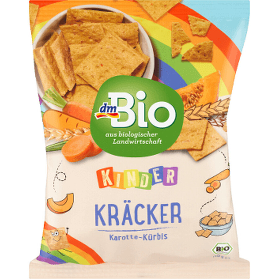 DmBio Biscuits pour enfants à la carotte et au potiron, 110 g