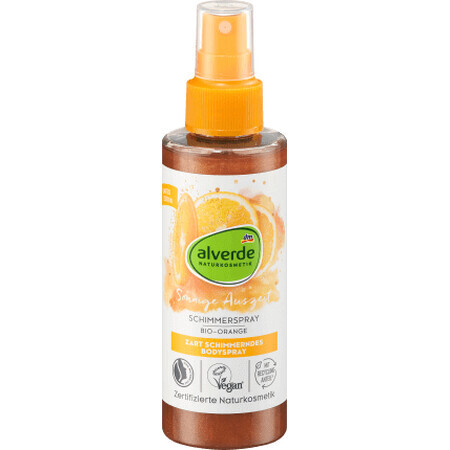 Alverde Naturkosmetik Glinsterende Lichaamsspray, 150 ml