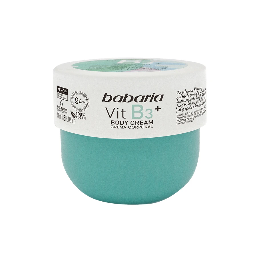 Babaria Bodycrème met Vitamine B3, 400 ml
