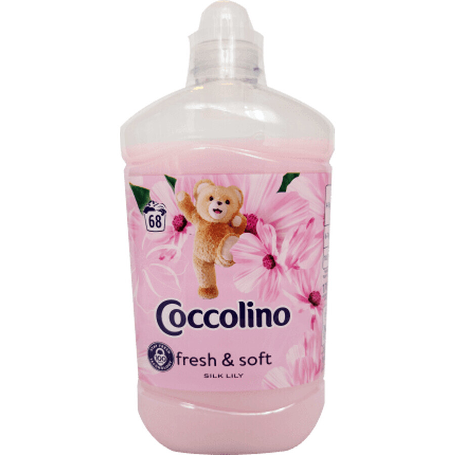 Coccolino Acondicionador de telas Silk Lily 68 lavados, 1,7 l