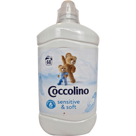 Coccolino Balsam de rufe Sensitive 68 spălări, 1,7 l