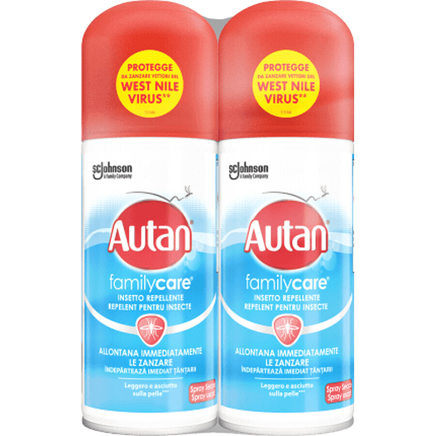 Autan Spray contre les piqûres d'insectes, 200 ml