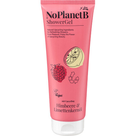 No Planet B Gel douche au citron vert et à la framboise, 250 ml