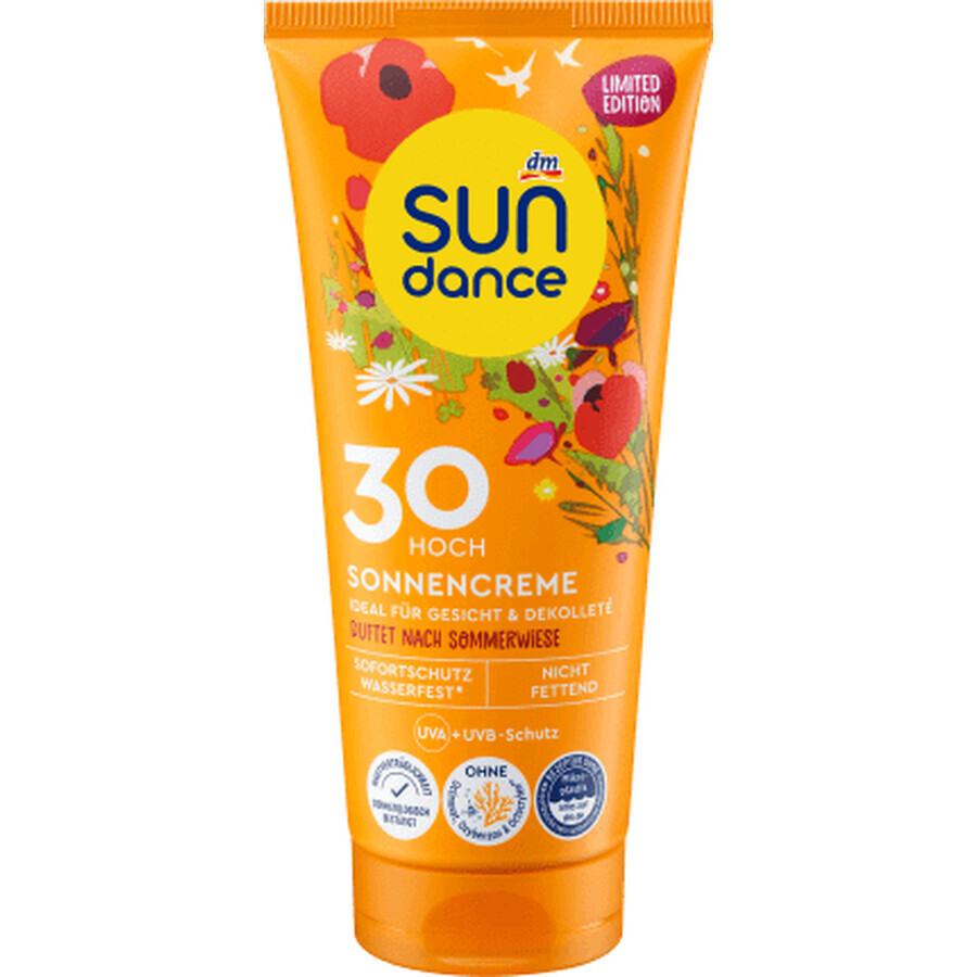 Sundance Cremă de protecție solară florală SPF30, 100 ml