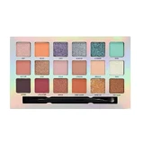 Lidschattenpalette, W7, Total Eclipse, 18 Farben