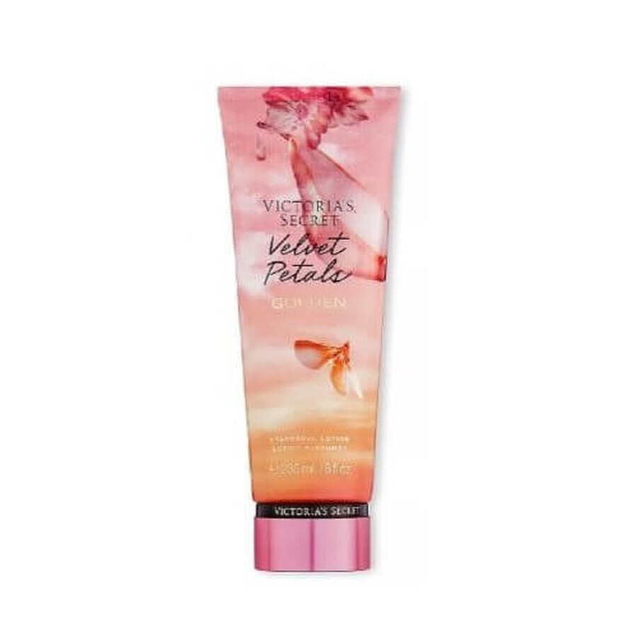 Lotion parfumée pour le corps, Victoria's Secret, Velvet Petals Golden, Toasted Almond &amp; Radiant Pear, 236 ml