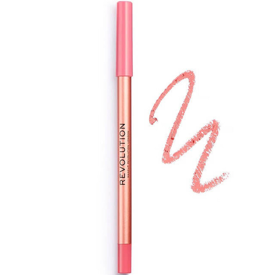 Lipliner, Makeup Revolution, Renaissance Lipliner, Bloesem, Roze