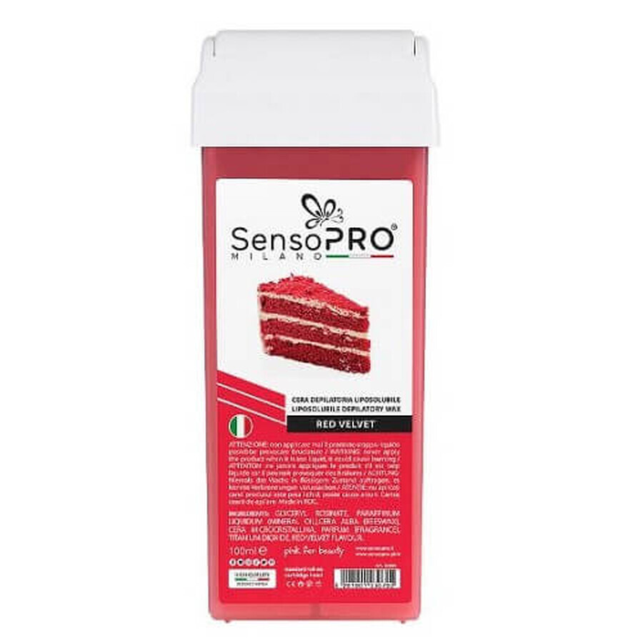 Patroon waspatroon, SensoPro, rood fluweel, 100 ml