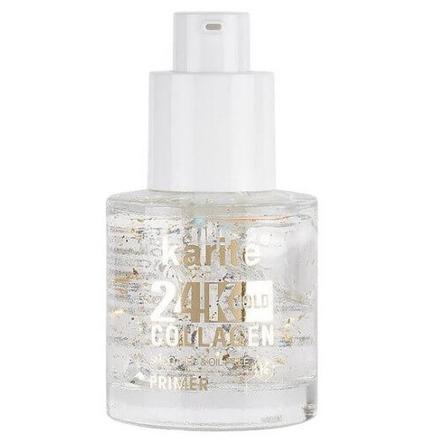 Make-up Primer, Shea Butter, met 24K gouddeeltjes en collageen, 30 ml