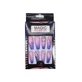 Set mit 12 natürlich aussehenden falschen Fingernägeln, Magic Fingertips, 01