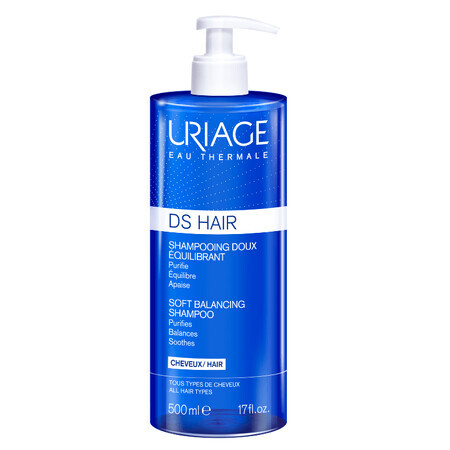 Rebalancing shampoo D.S. Hair, 500 ml, Uriage