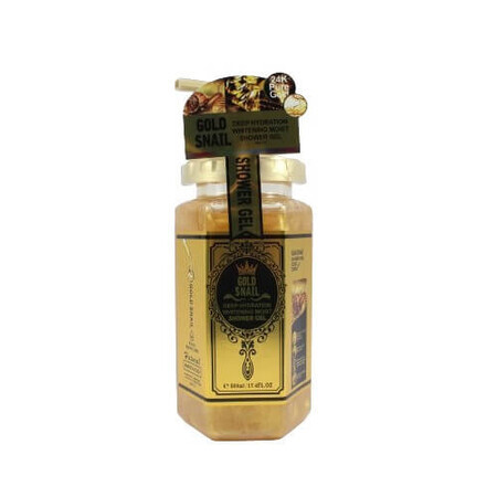 Shower gel, with 24K Gold and Snail Extract, Wokali, Gold Snail, 500 ml