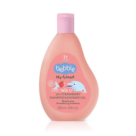 Shampoo en gel 2 in 1 capsule, My Friend, 250ml, Bebble