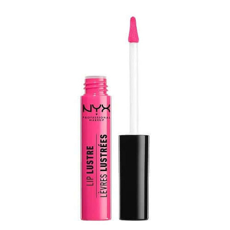 Luciu de buze, NYX Professional Makeup, Lip Lustre Glossy Lip Tint, 06 Euphoric, 8 ml