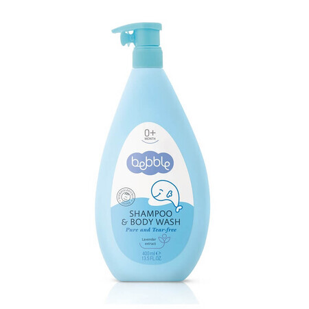 Shampoo en badgel 2in1, 400ml, Bebble