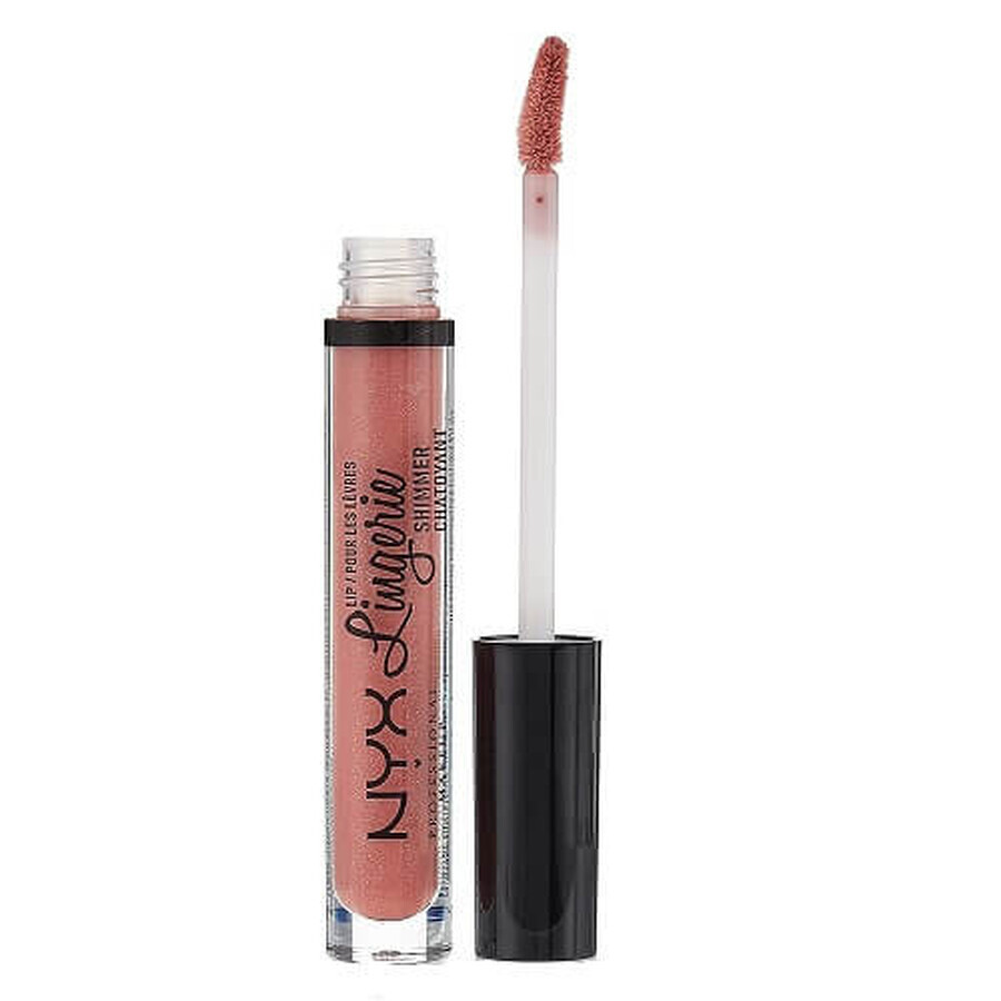 Brillo de labios Shimmer, NYX, Lingerie Shimmer, 08 Euro Trash, 3,4 ml