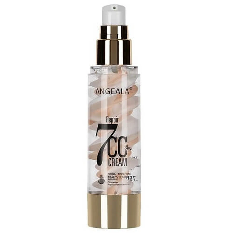 CC Cream Foundation, voor alle huidtypes, Angeala, 50 g