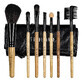 Set van 7 Fraulein Germany make-up kwasten + opbergetui