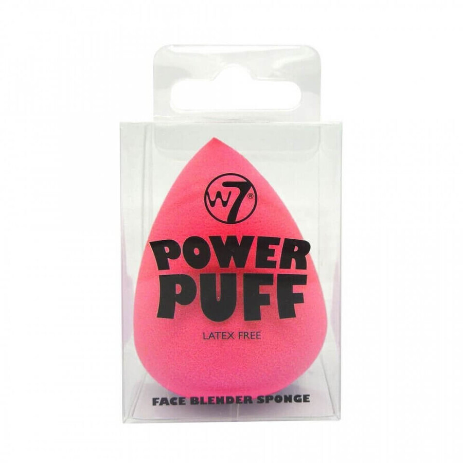 W7 Power Puff Blender Sponge Eponge de maquillage professionnelle