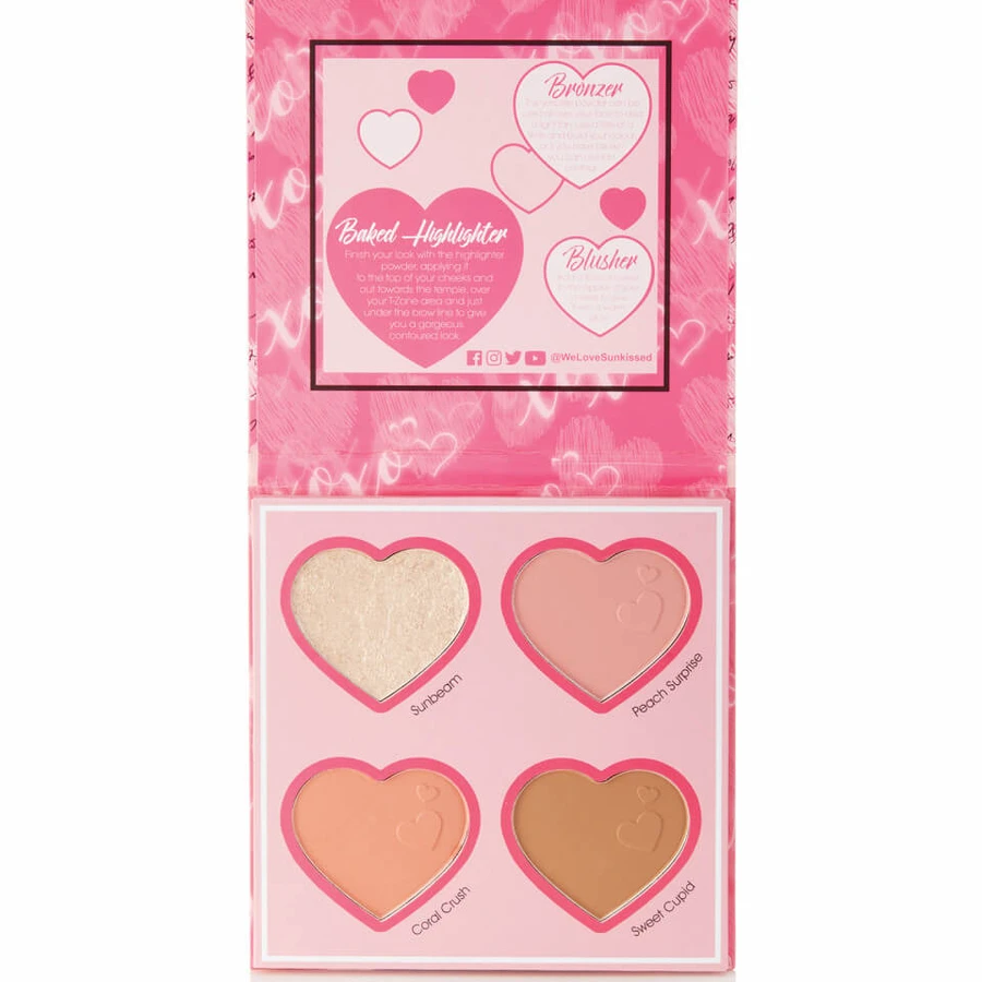 Sunkissed Cupid`s Match Paleta facial Cupid`s Match