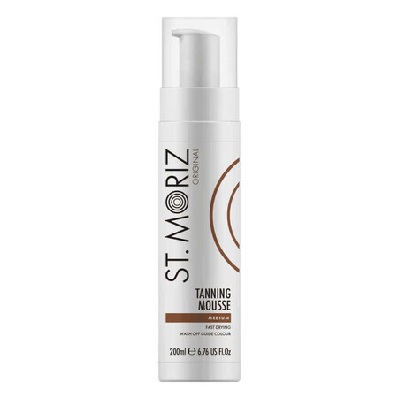 St Moriz Medium Instant Bronze Professional Self Tanning Foam, 200 ml