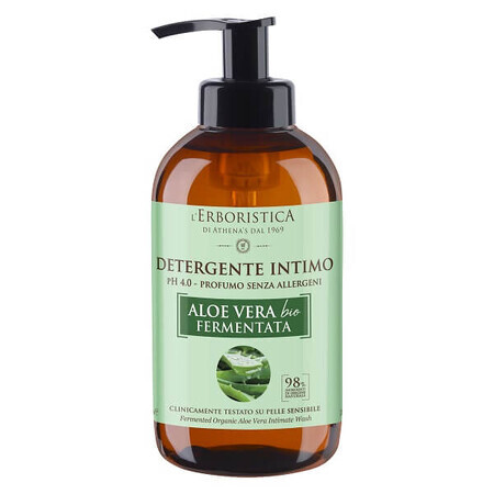 Flüssige Intimseife mit fermentierter Bio-Aloe Vera, 250 ml, L'Erboristica