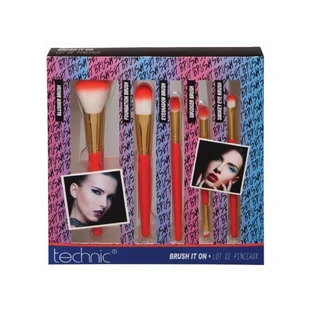 Set de 5 brochas de maquillaje Technic Brush It On