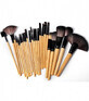 Set 24 Fraulein Make-up kwasten + Opbergtasje