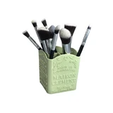 Organizador de cosméticos de maquillaje, soporte, verde