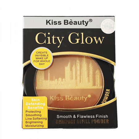 Kiss Beauty City Glow Illuminator, Smooth & Flawless Finish, 03