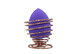 Makeup Sponge Set and Metallic Makeup Support, Purple