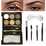 Eyeshadow kit, For Me Only, PRO Makeup, Eyebrow Palette, 01, template included