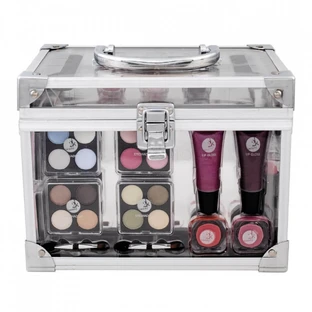 Make-up kit, 2K Beauty, transparent Beauty Case bag included
