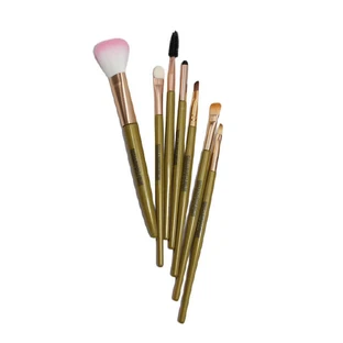 Make-up kwasten, Make-up kwast, 7 kwasten, Groen