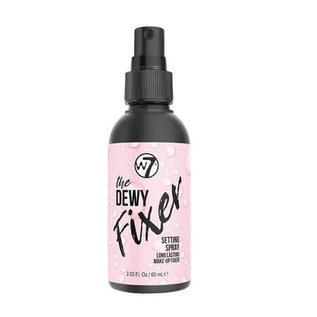 Fixerende spray, W7, Dewy Fixer, 60 ml