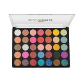 Kit de maquillaje, SensoPro, Paleta de sombras de ojos, 35 colores, Party Time