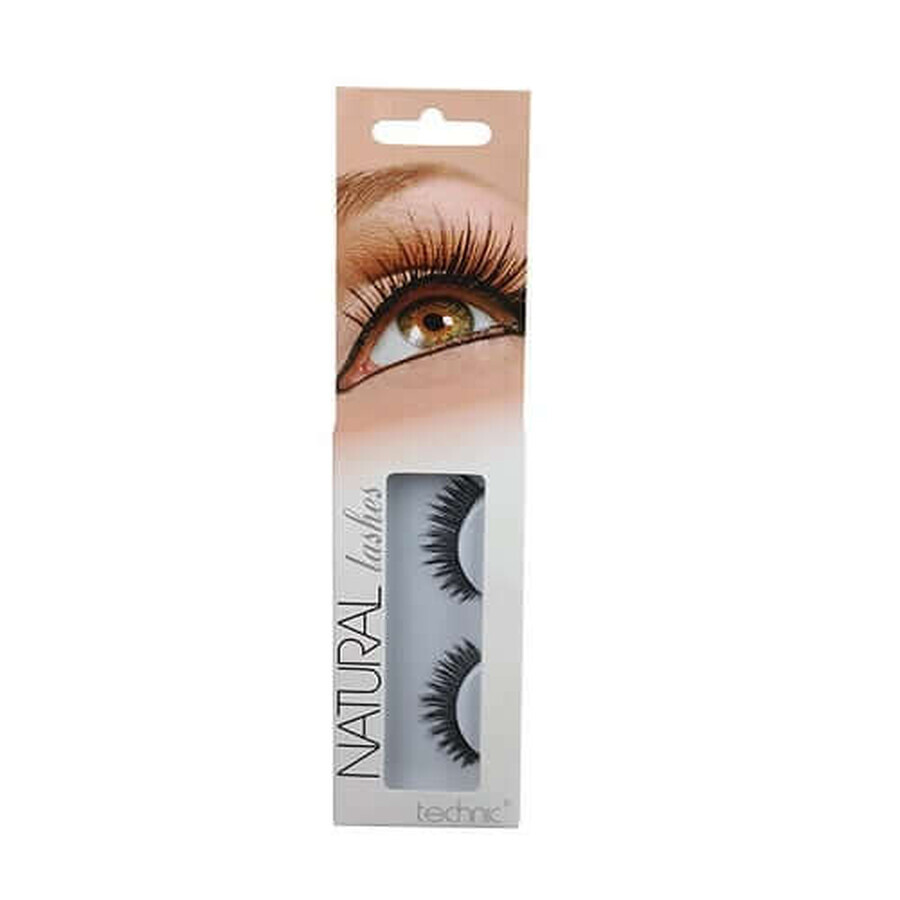 Valse wimpers, Technic, Natural Lashes, inclusief lijm, A13